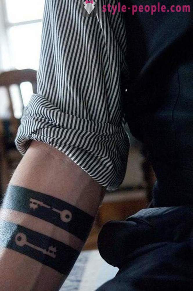 Blekvork tatuointi: tietyn tyylin