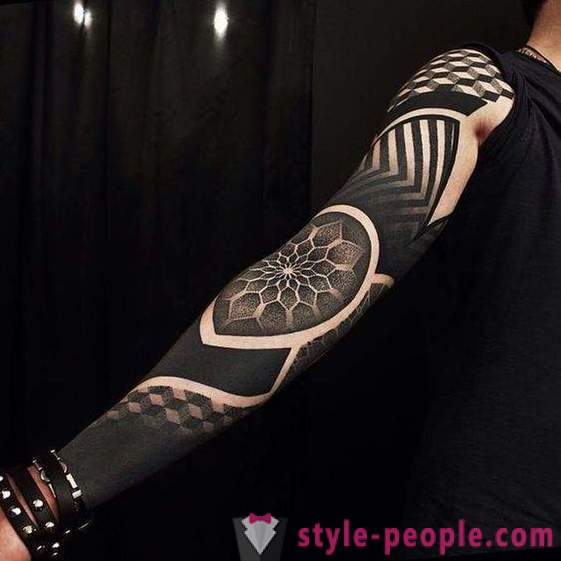 Blekvork tatuointi: tietyn tyylin