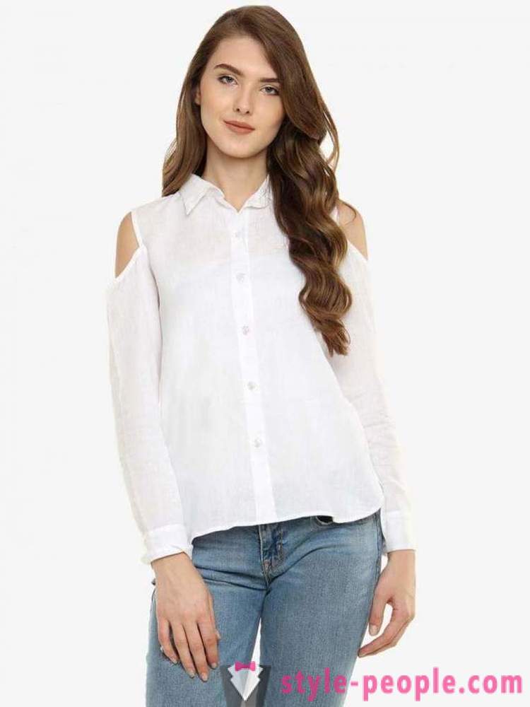 Muoti valkoinen paitapuserot: katsaus malleja, ominaisuudet ja paras yhdistelmä