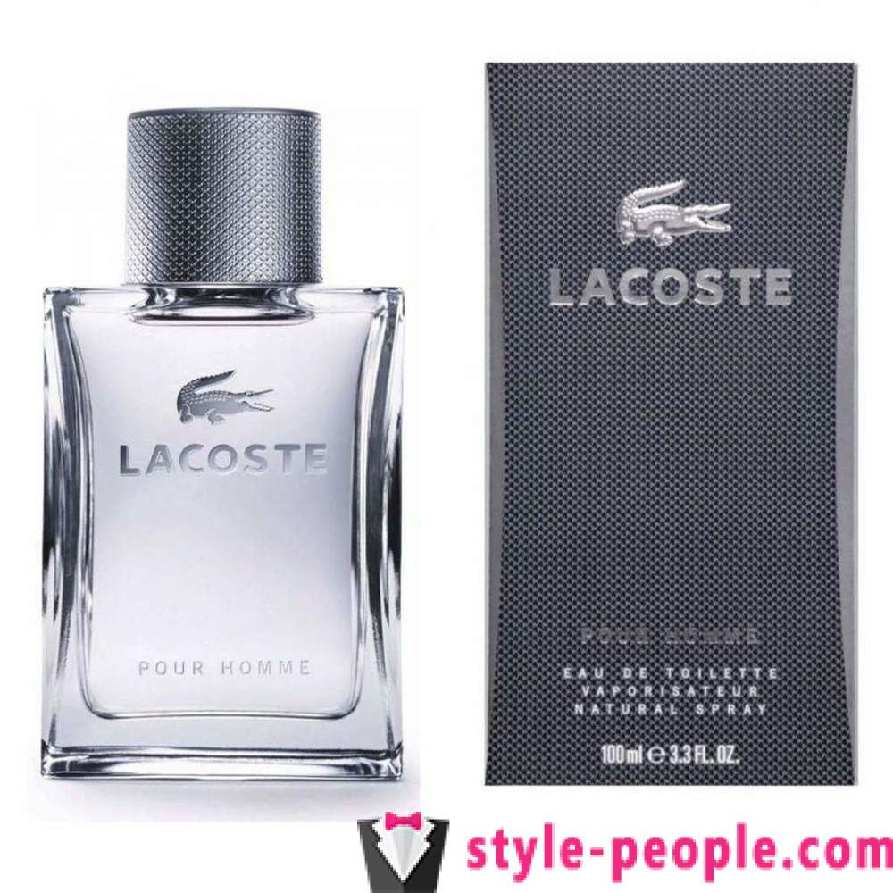 Toilettivedet Lacoste: tuoksu tarkastelu, ominaisuudet ja arvostelut