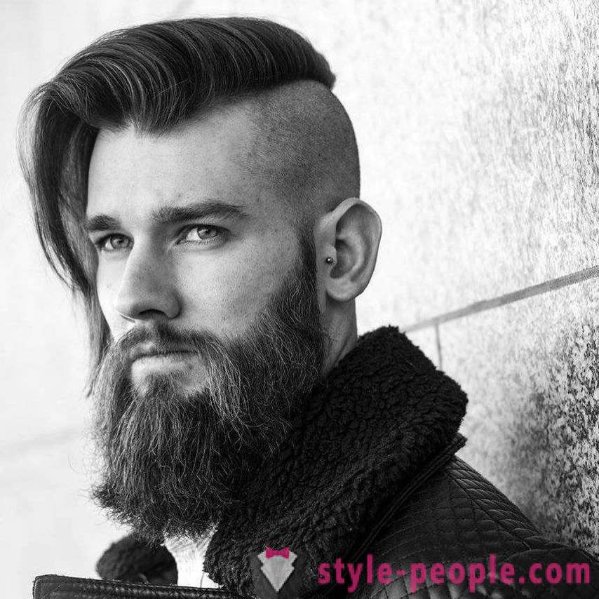 Muodikas miesten pitkä kampaus: kuva ja kuvaus tyylikäs haircuts
