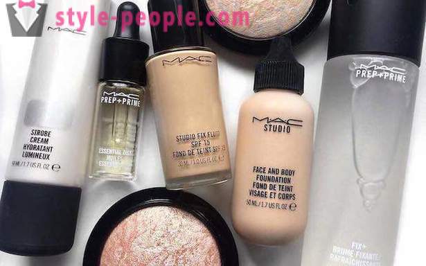 Professional kosmetiikka MAC: bestsellereitä, ja lyhyt kuvaus