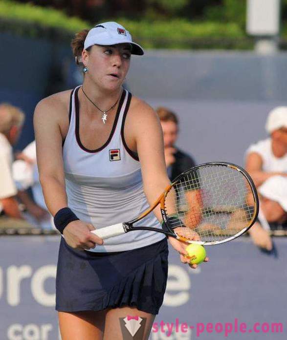 Tennispelaaja Alisa Kleybanova: voittaja mahdottomaksi