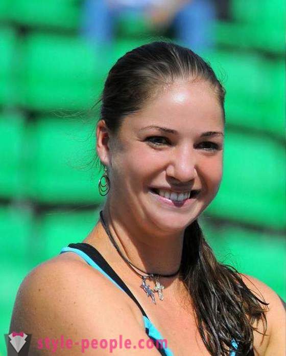 Tennispelaaja Alisa Kleybanova: voittaja mahdottomaksi