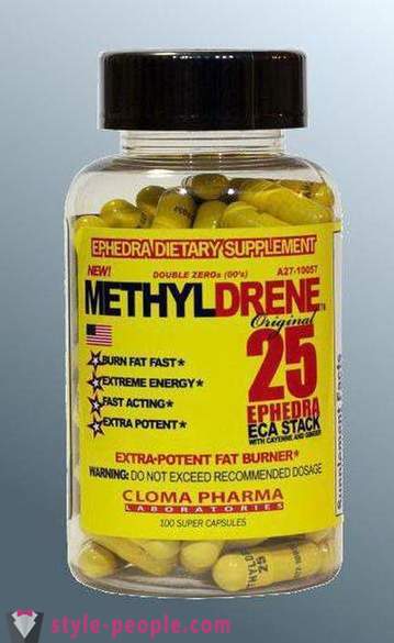 Fat Burner Methyldrene 25: arvostelut