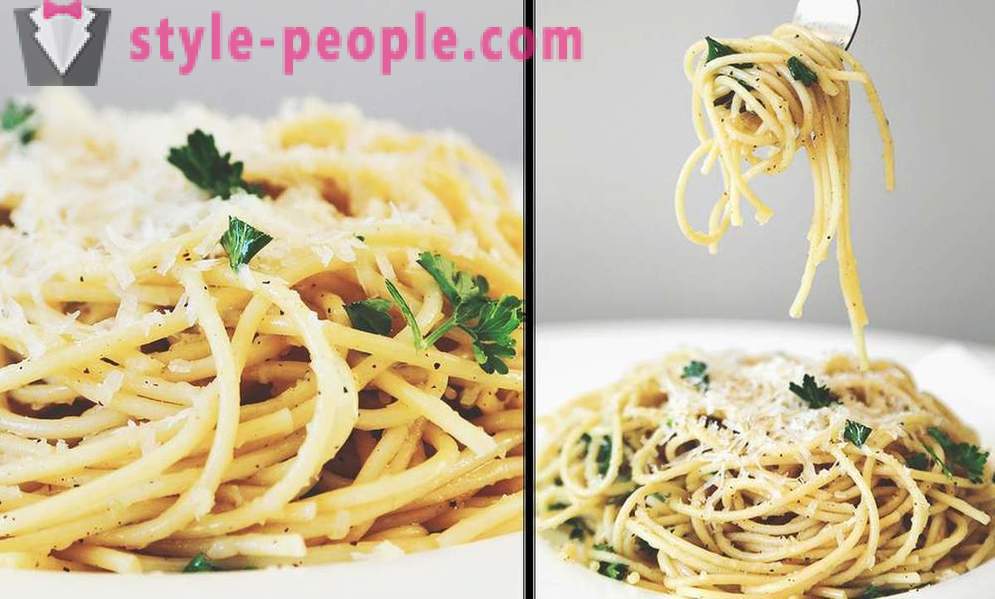 5 helppo reseptejä pastaa