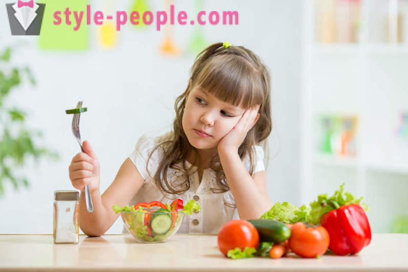 Miten opettaa lapsi syömään vihanneksia
