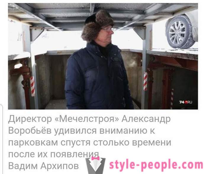 Verkko häiriintynyt video Chelyabinsk maanalainen pysäköinti