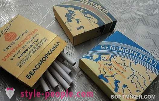 Historian suosituimmista savukkeet Neuvostoliitossa
