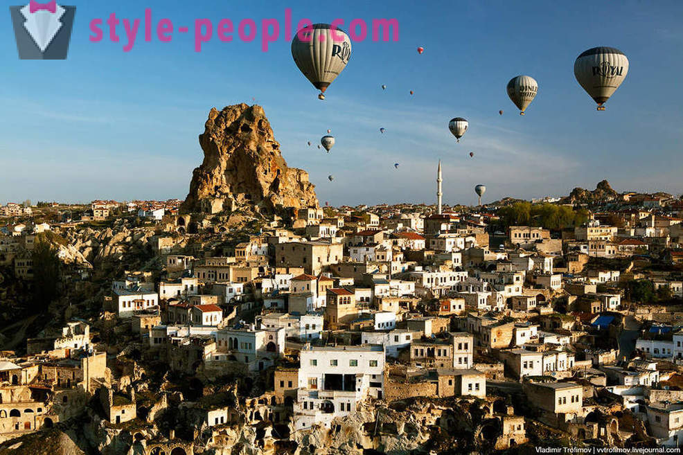 Cappadocia on lintuperspektiivistä