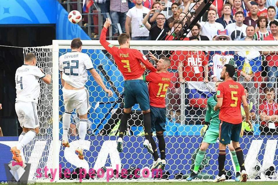 Venäjä voitti Espanjassa ja eteni puolivälieriin ensimmäisen kerran 2018 MM