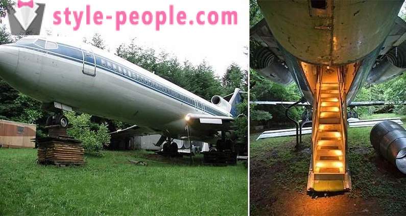 Asuinrakennuksen Boeing 727