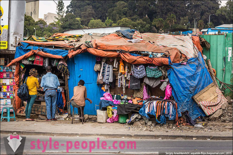 Addis Abeba - pääkaupunki Afrikka