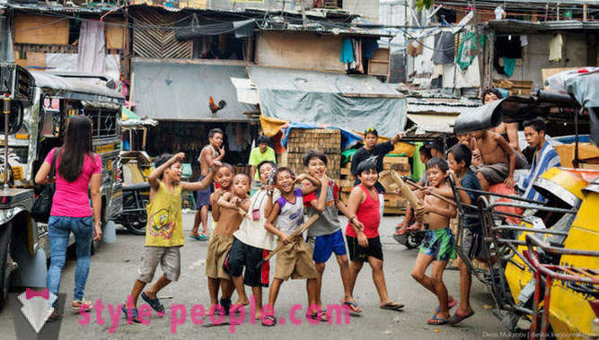 Elämä slummeissa Manilla
