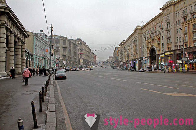 Miten 10-tie valtatien Moskovan keskustassa
