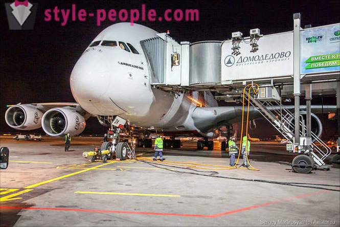 Miten palvella suurin matkustajakoneissa Domodedovo