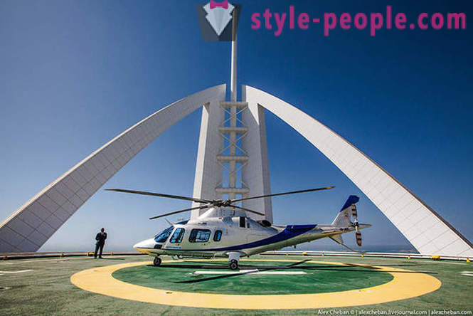 Kaunein helikopterikenttä maailmassa