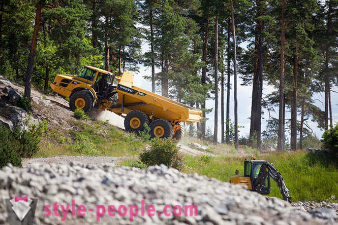 Monikulmio Volvo Construction Equipment Ruotsissa