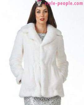Tyylikäs valkoinen takki: ominaisuuksia, mallit