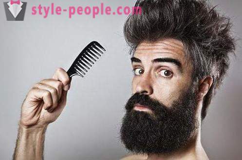 Miesten parta tyylikäs: tyypit, erityisesti hoidon