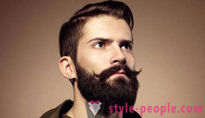 Miesten parta tyylikäs: tyypit, erityisesti hoidon