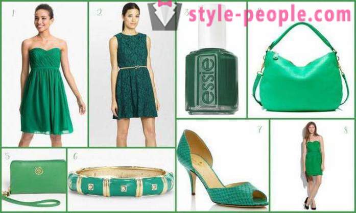 Väri Emerald: mitä oikein yhdistää vaatteita