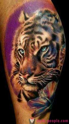 Tärkein arvo tiikeri tatuointi