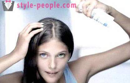 Dry shampoo - ominaisuudet hakemuksen