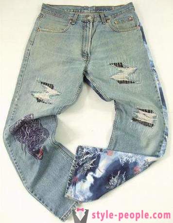 Rohkea ja muodikas - Jeans reikiä